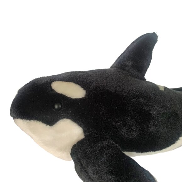 Vintage Sea World Shamu Orca Large Plush Collectible 20"- Very Soft! - Picture 2 of 7